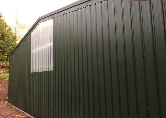 Q235B Buggy Storage Prefabrykowany budynek konstrukcji stalowej dla klubu golfowego