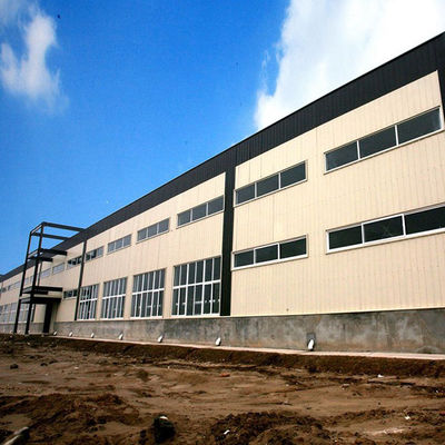 Produkcja Lekki panel Frp Prefabrykowana konstrukcja stalowa Budynek Sgs