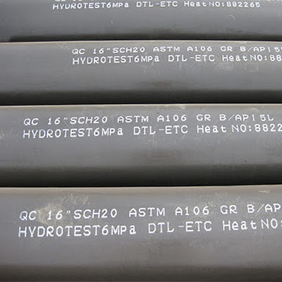 Ocynkowana rura bez szwu ze stali węglowej Astm A106 4 mm