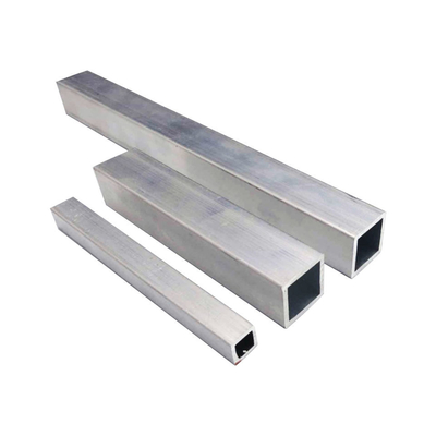 ISO9001 malowana proszkowo aluminiowa sekcja skrzyni 7050 Alu Square Tube